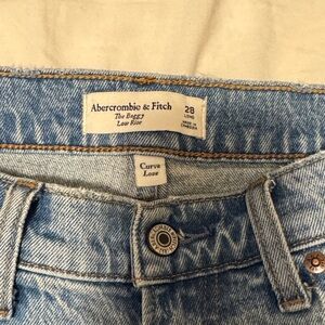 Abercrombie & Fitch Light Blue Boyfriend Jeans